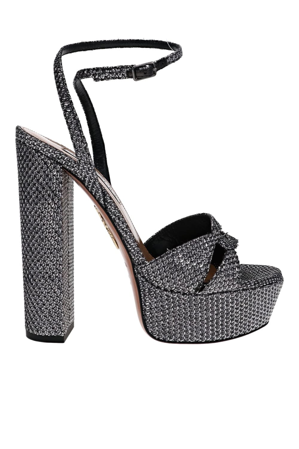 Sinner Plateau Anthracite Platform Sandals