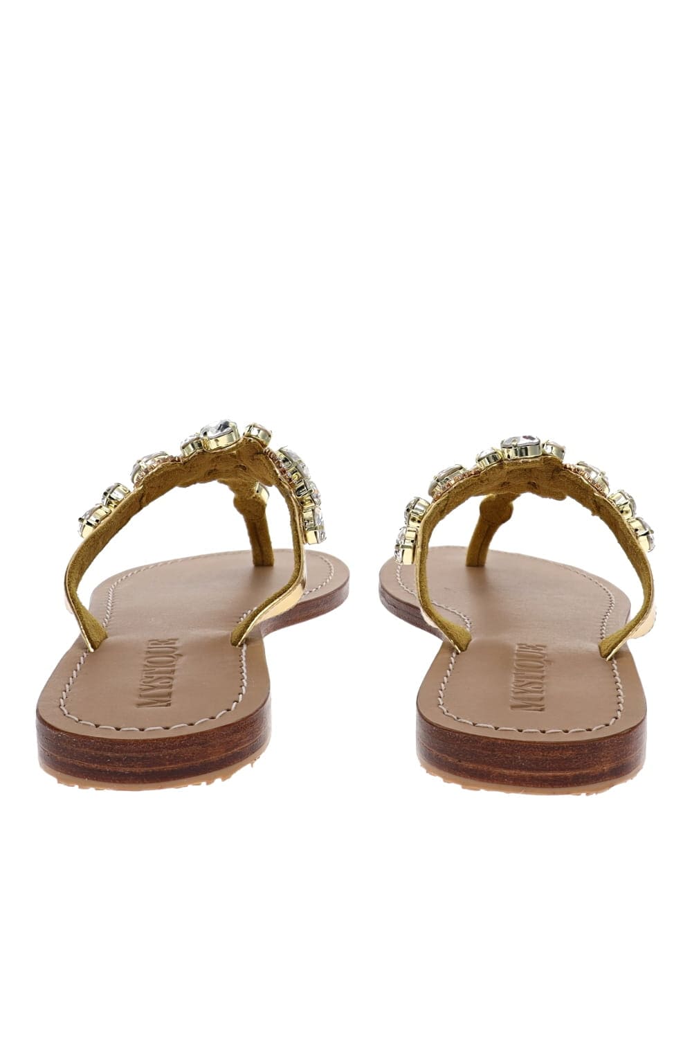 KetImporta | Shop Women Champagne Embellished Sandals Online from  KetImporta available at ShoeTree.