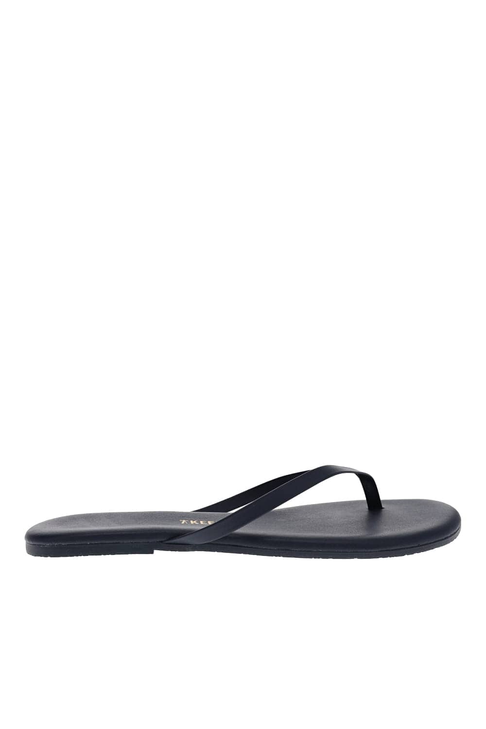 TKEES Solids No.38 Navy Leather Sandal