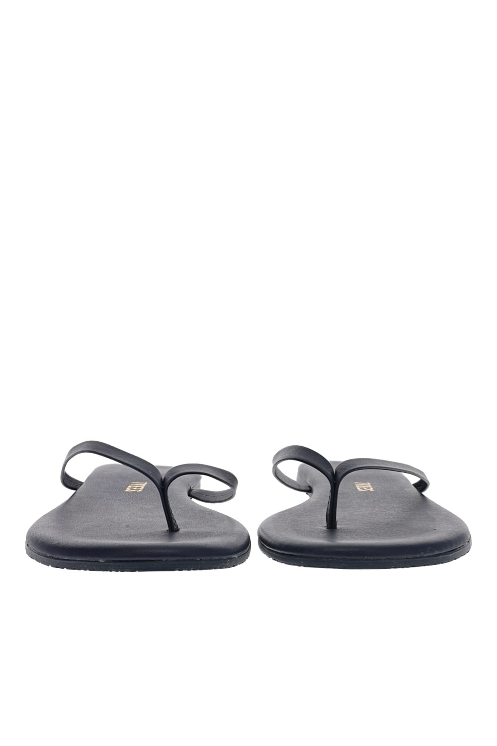 TKEES Solids No.38 Navy Leather Sandal