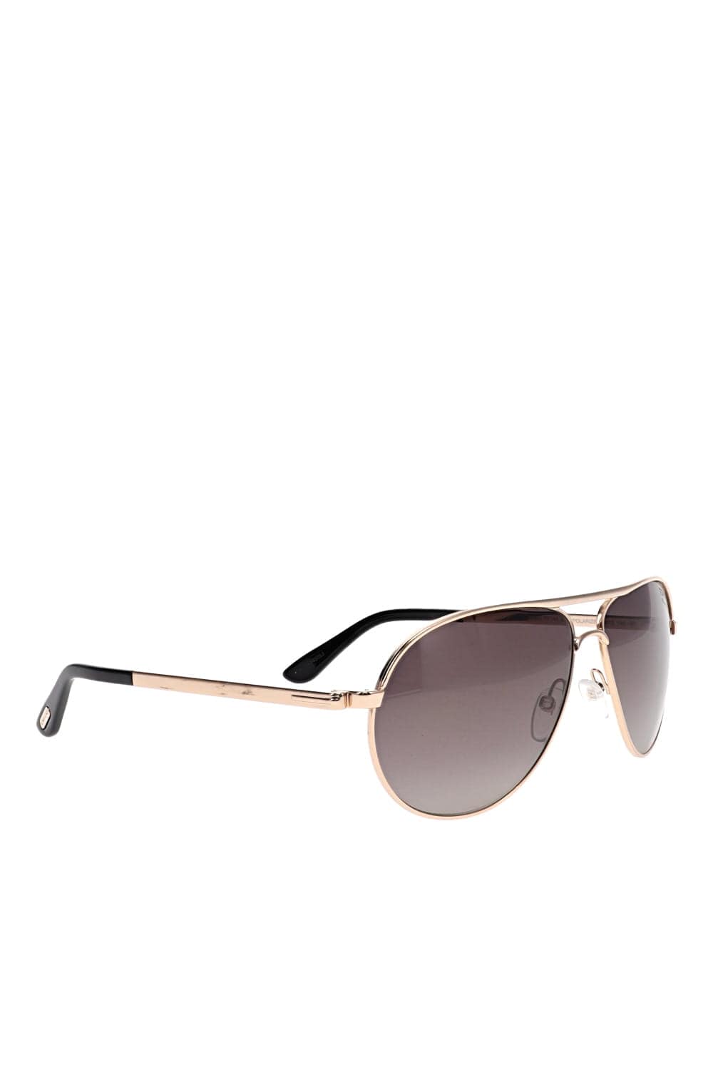 Tom Ford Eyewear Marko Polarized Grey Aviator Sunglasses