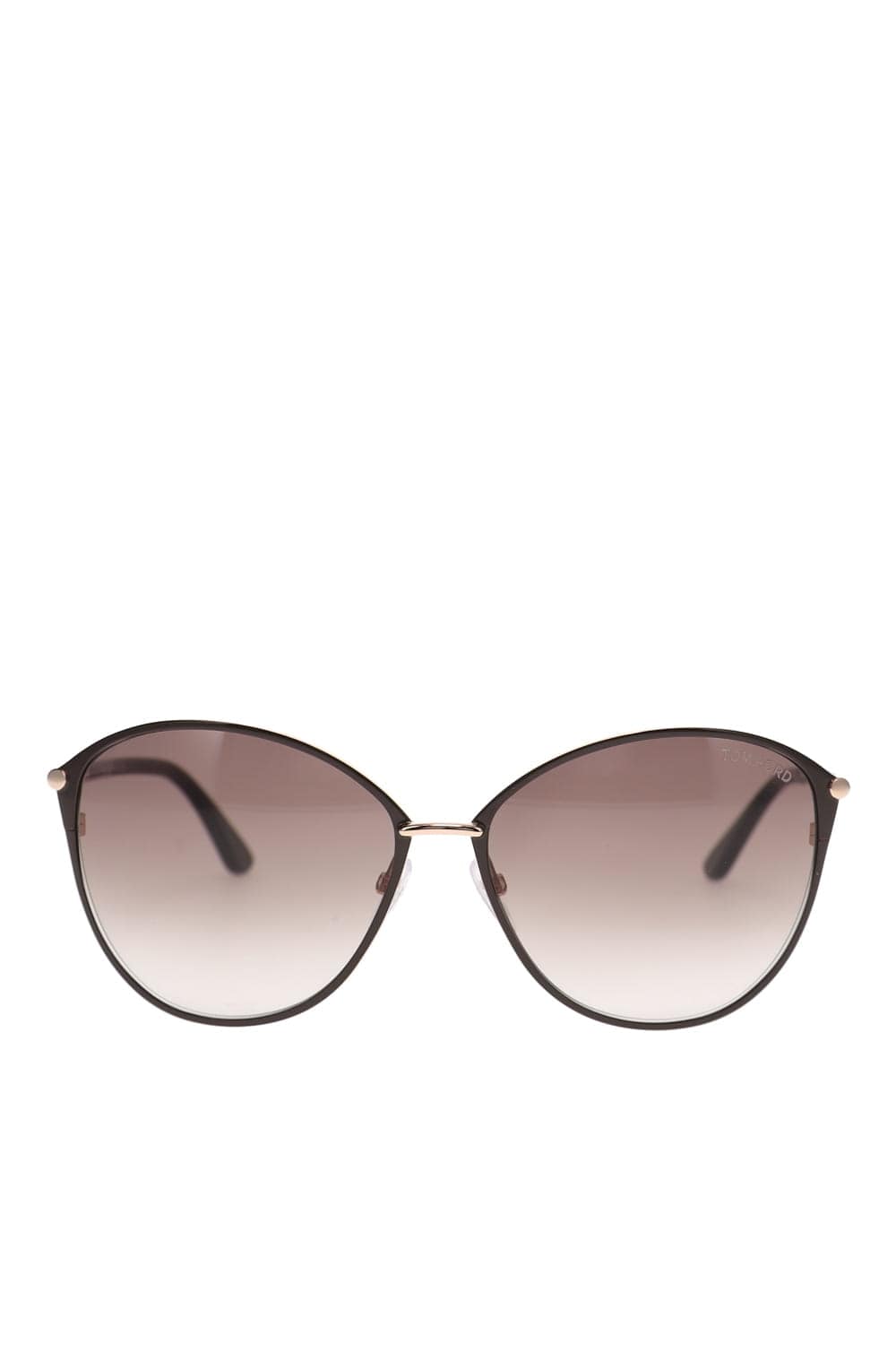 Tom Ford Eyewear FT0320 Shiny Dark Brown Sunglasses FT0320 Dark Brown Gradient