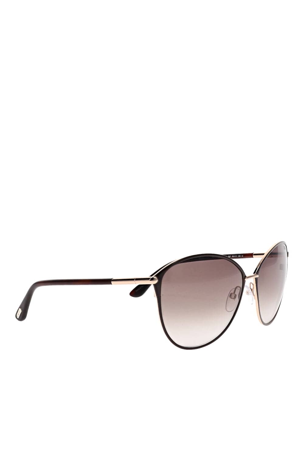 Tom Ford Eyewear FT0320 Shiny Dark Brown Sunglasses FT0320 Dark Brown Gradient