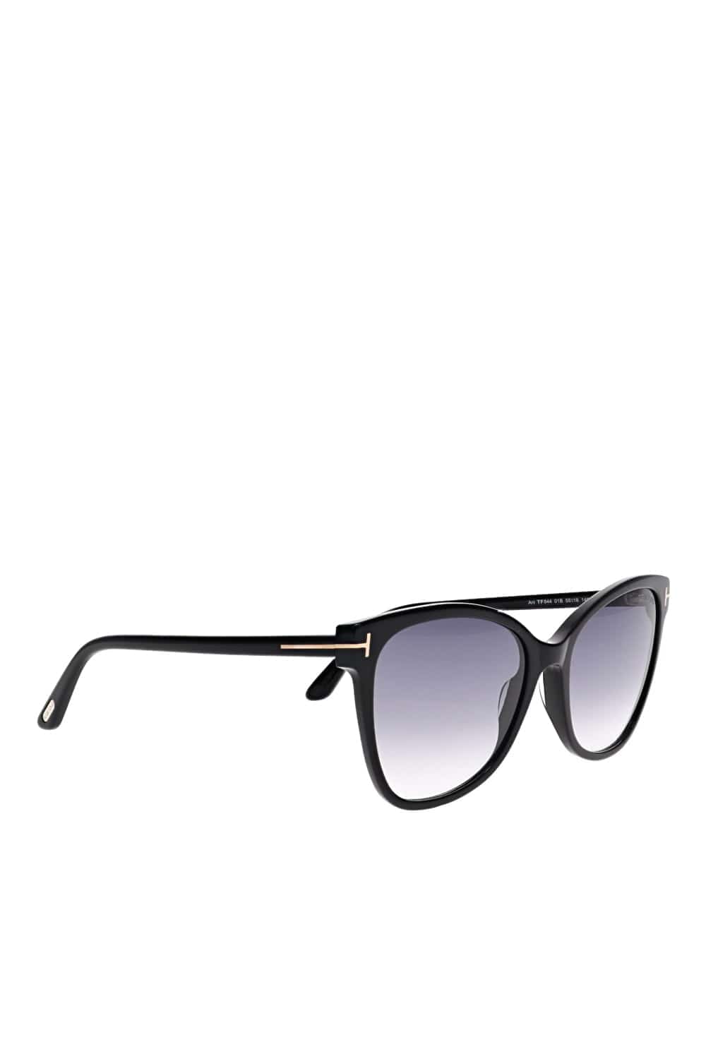 Tom Ford Eyewear FT0844 Shiny Black Smoke Sunglasses FT0844 Black/Smoke