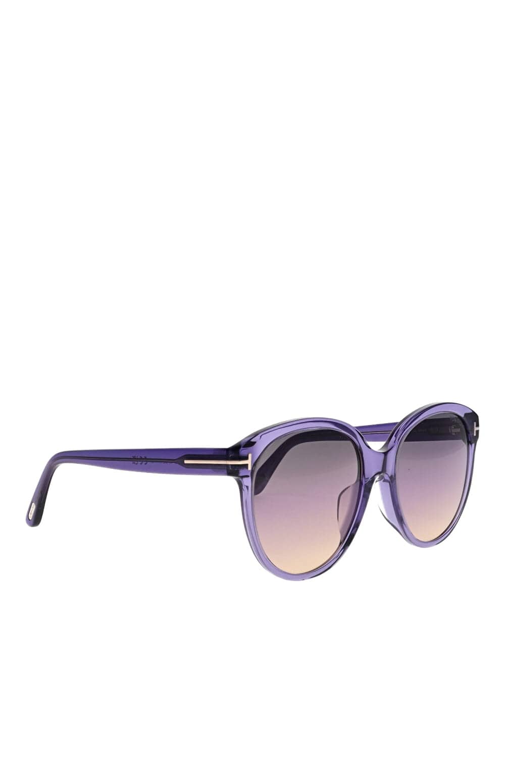 Tom Ford Eyewear FT0957-D Transparent Purple Sunglasses FT0957-D Purple/Smoke