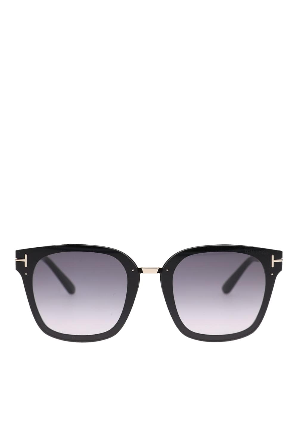 Tom Ford Eyewear FT1014 Shiny Black Sunglasses FT1014 Black/Smoke