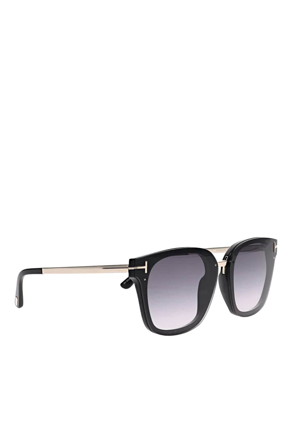 Tom Ford Eyewear FT1014 Shiny Black Sunglasses FT1014 Black/Smoke