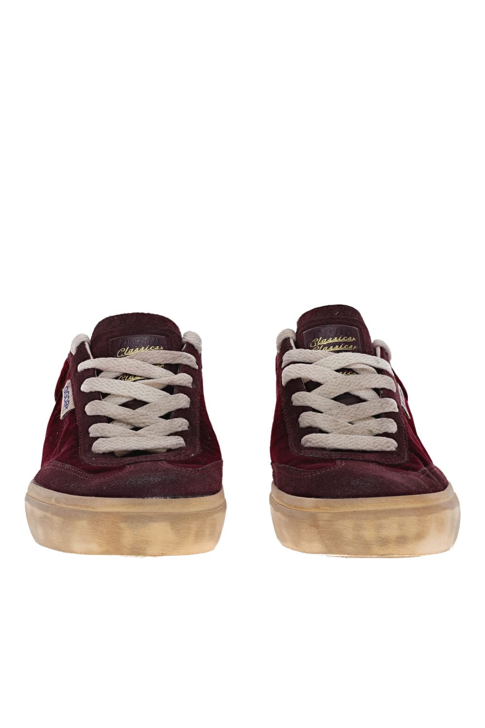 Soul Star Bordeaux Suede Leather Sneakers