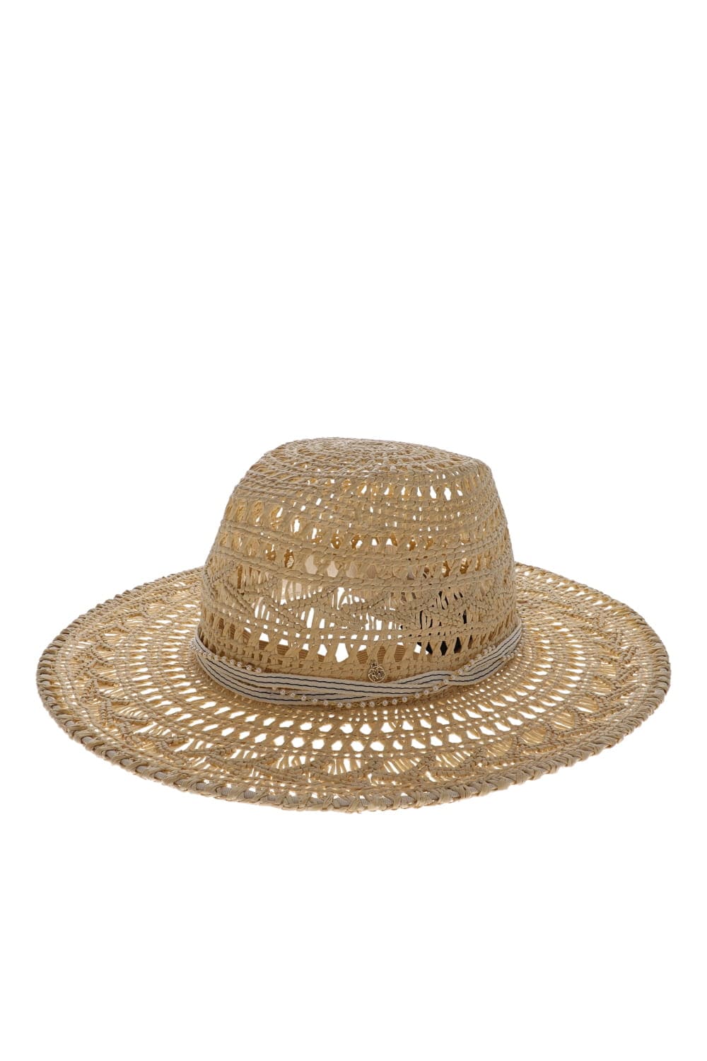 MAISON MICHEL Kyra Natural Straw Fedora Hat