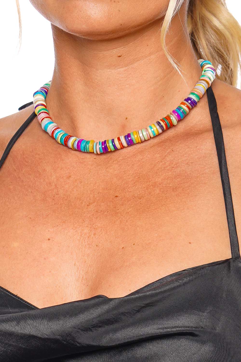 Anni Lu Holiday Multicolored Shell Necklace
