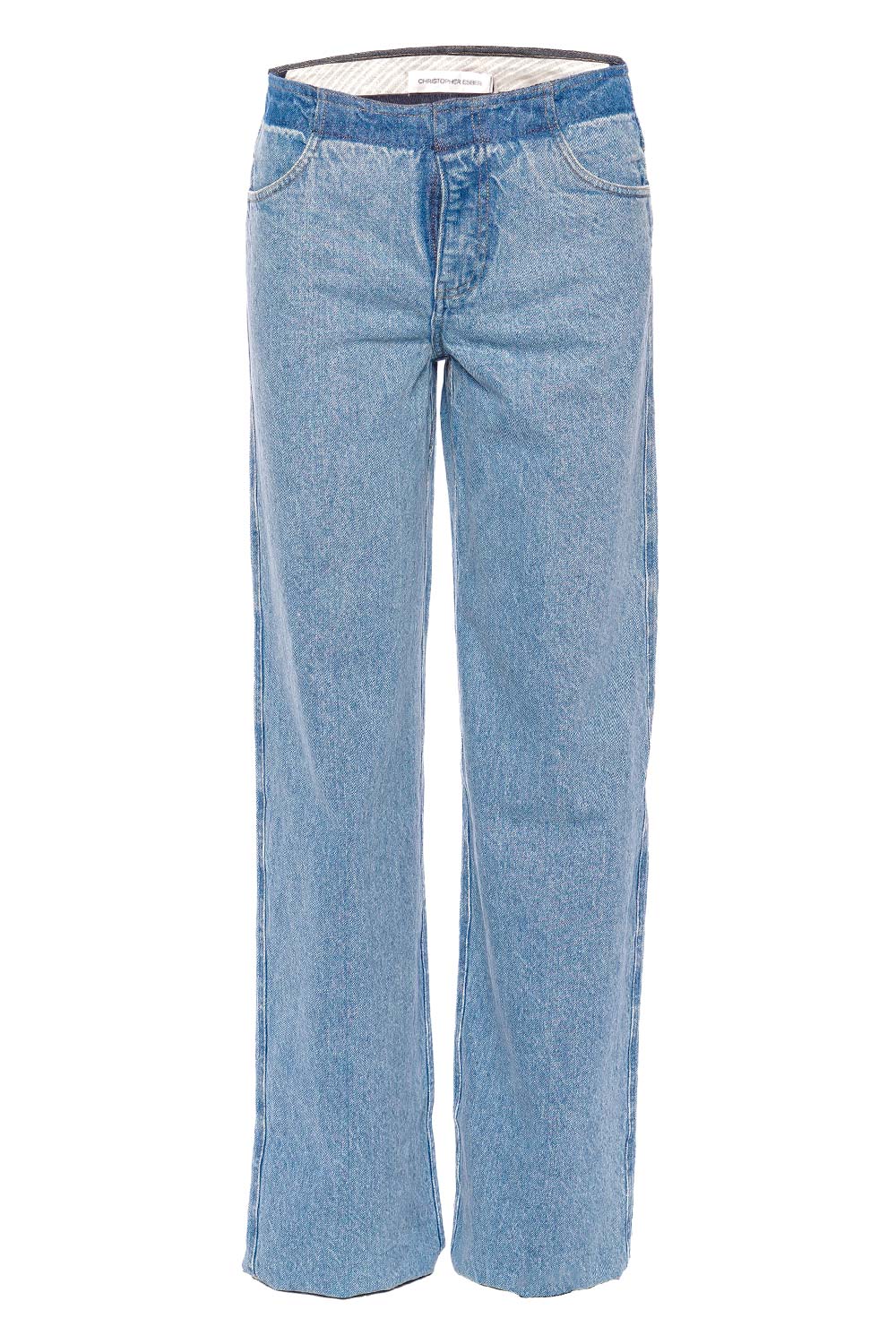 Christopher Esber Deconstruct Denim Straight Leg Jeans