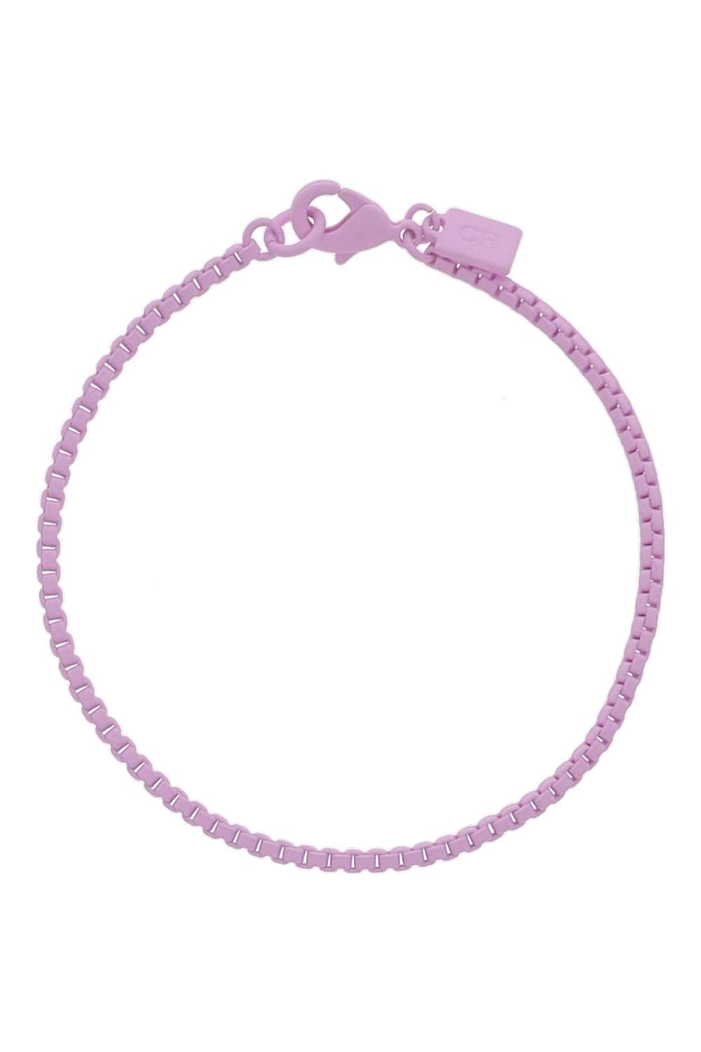 Crystal Haze Jewelry Pastalina Lavaeder Enamel Chain Bracelet