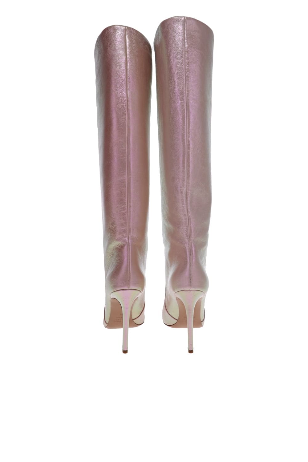 Paris Texas Pink Suede Leather Stiletto Boots