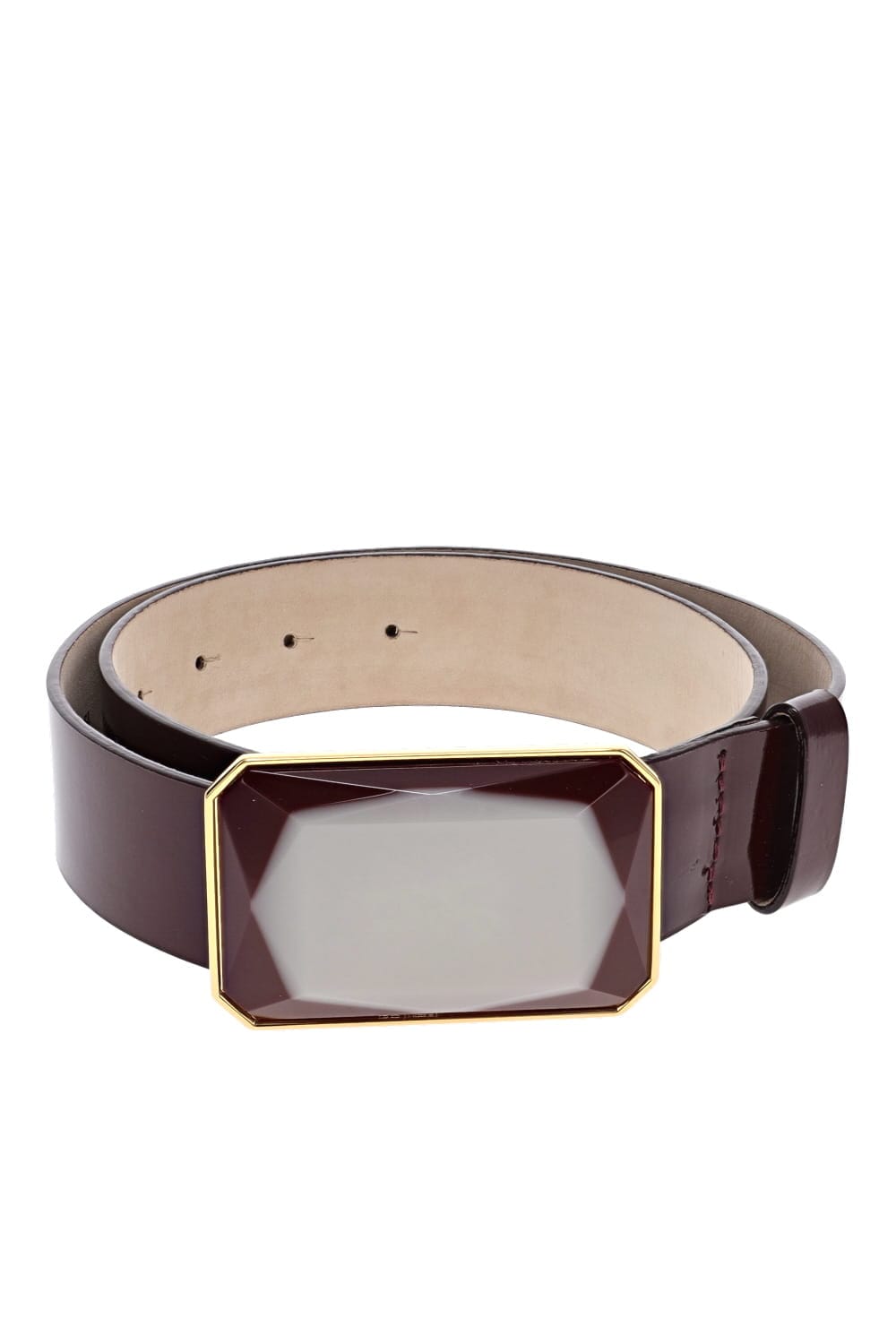 Silvia Tcherassi Dora leather belt - Brown