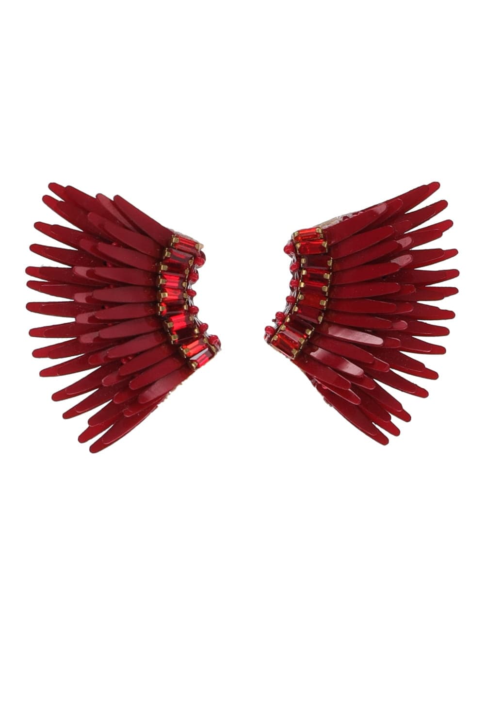 Mignonne Gavigan Mini Gem Madeline Earrings E895-XH101-050 RED