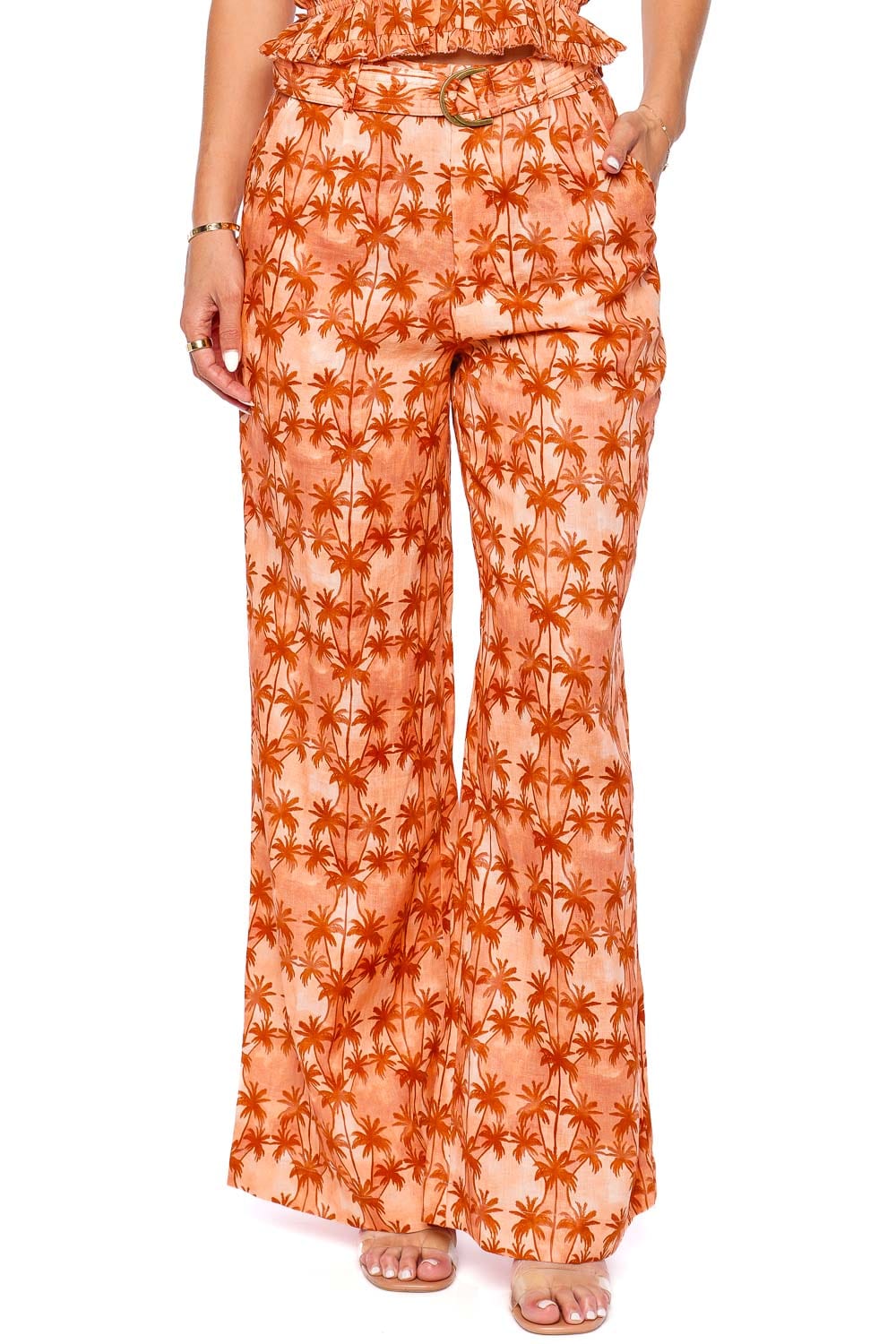 Kivari Leilani Palm Wide Leg Pant