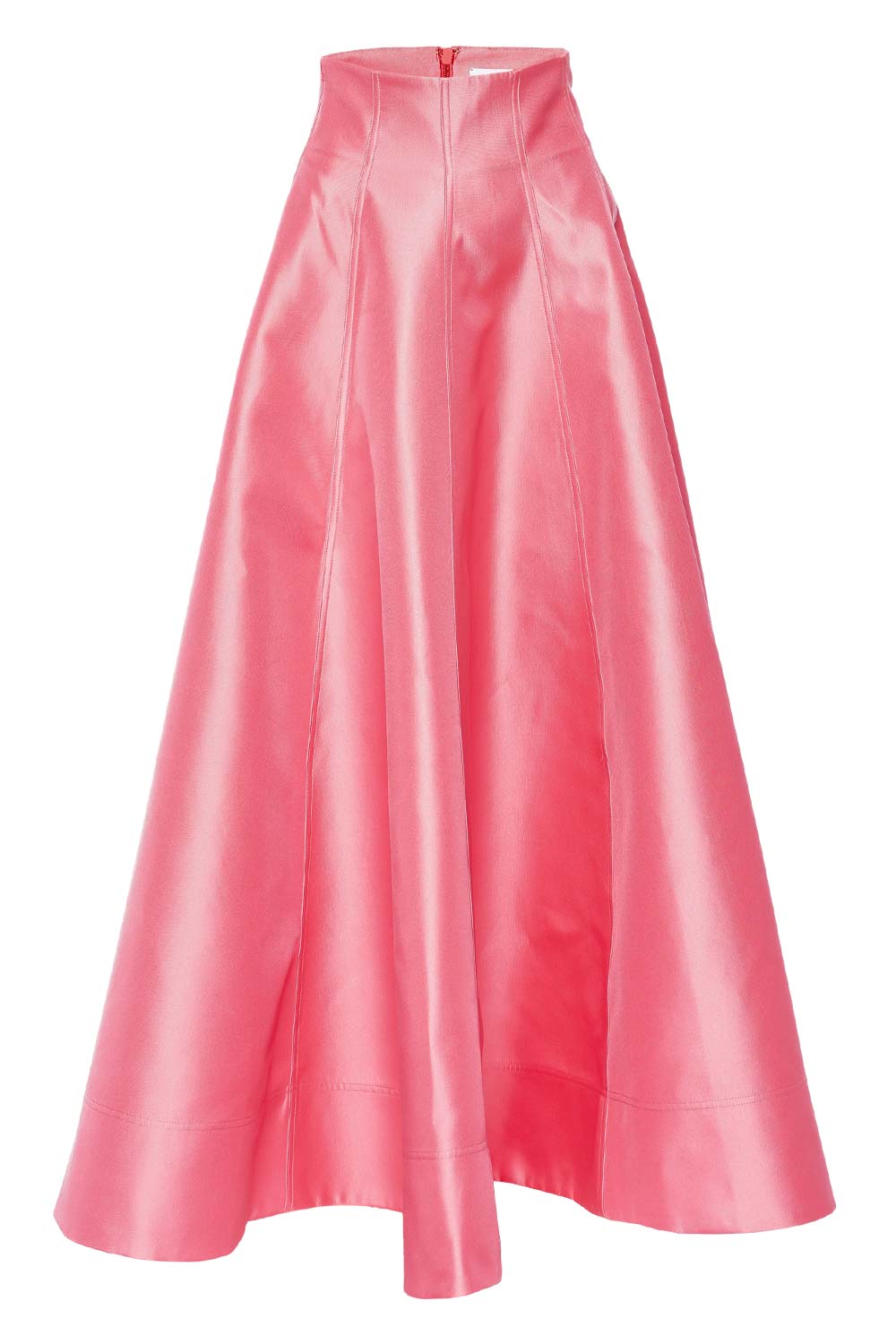 Acler Isla Pink Bonded Maxi Skirt