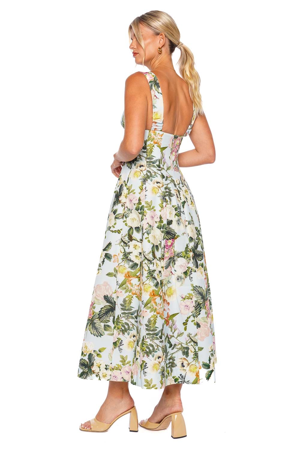 Cara Cara Naples Kingston Floral Midi Dress
