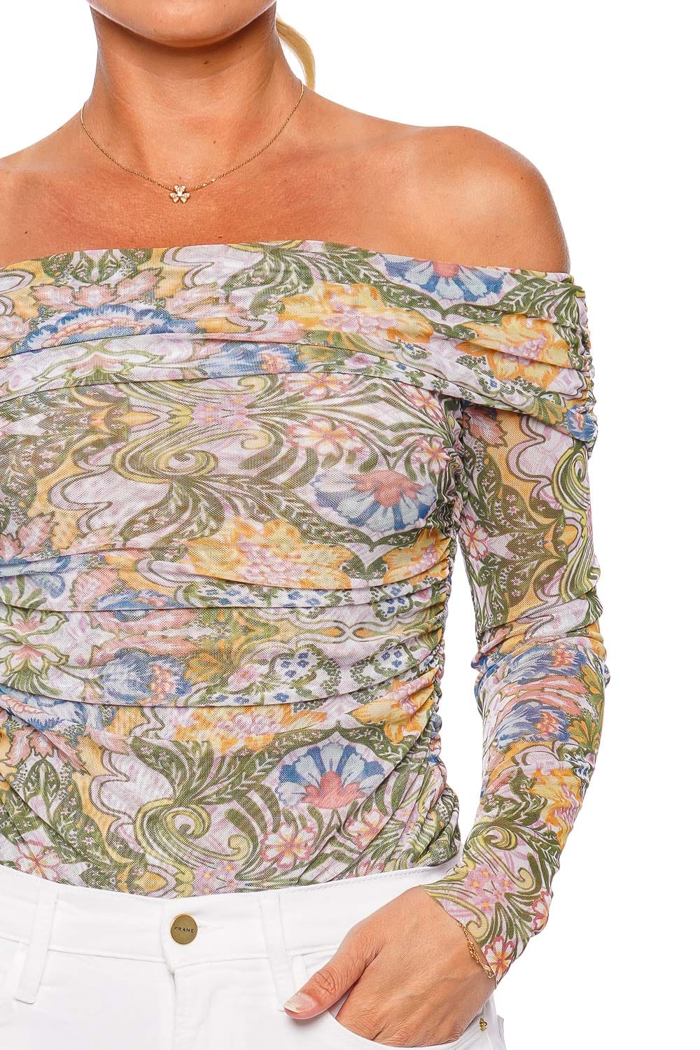 MISA LOS ANGELES Orella Dolce Via Kaleidoscope Bodysuit