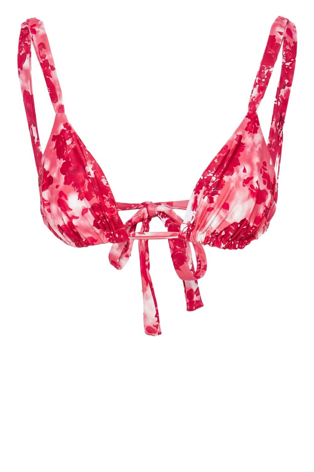 Faithfull The Brand Mary Rosella Floral Triangle Bikini Top