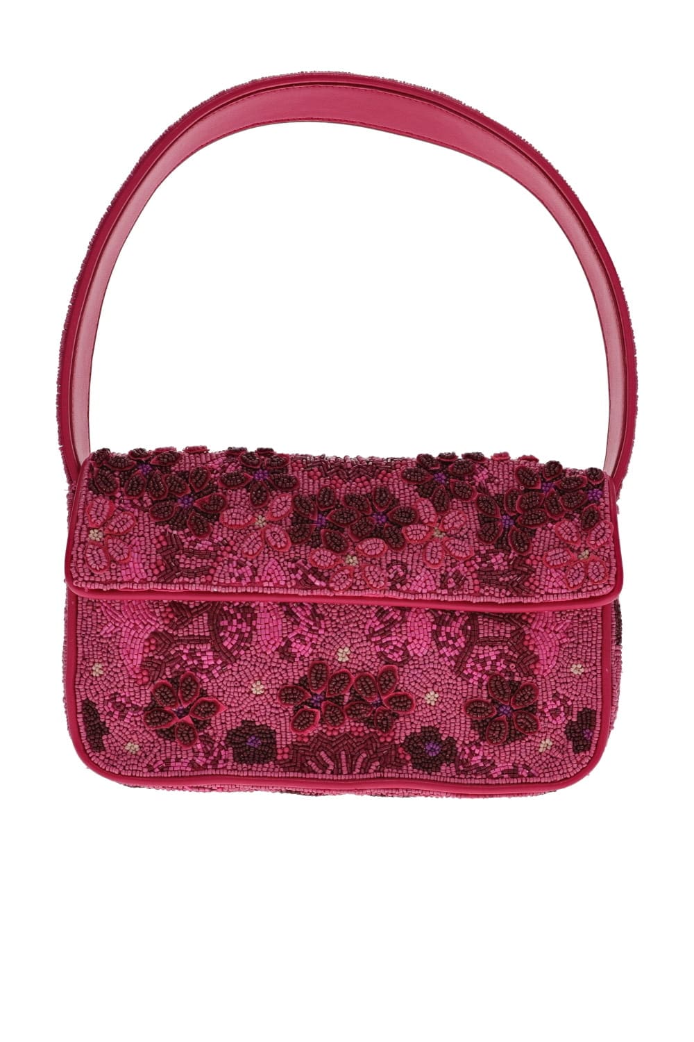 Staud Tommy Garden Party Beaded Shoulder Bag