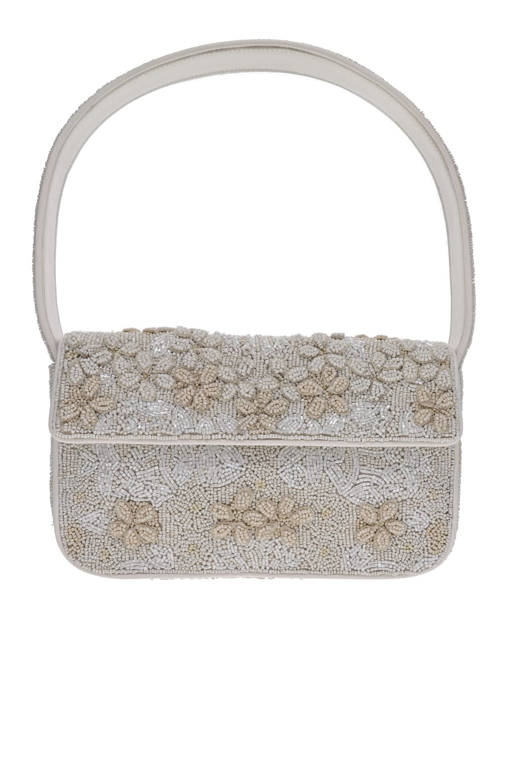 Staud Tommy Garden Party Beaded Shoulder Bag