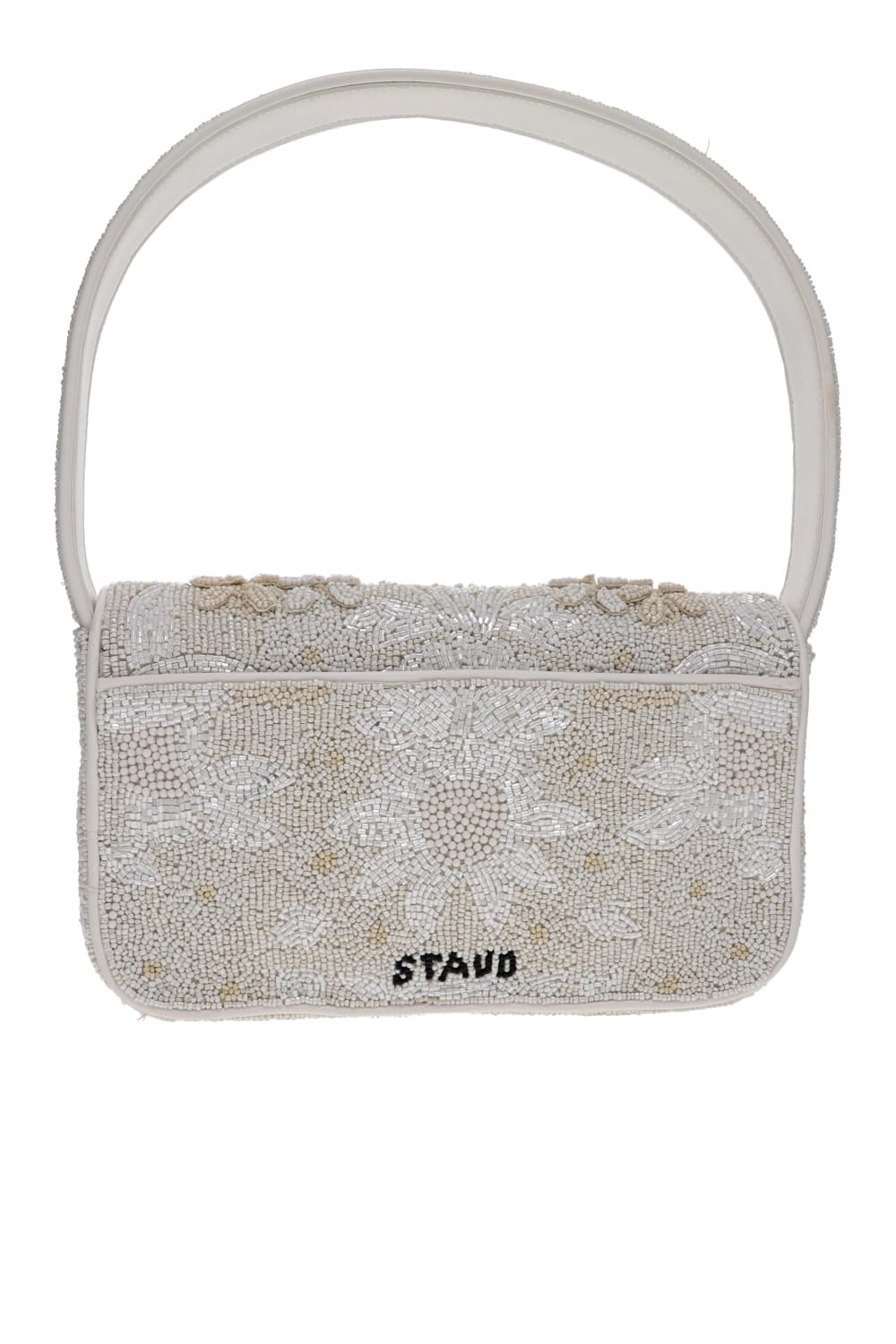 Staud Tommy Garden Party Beaded Shoulder Bag