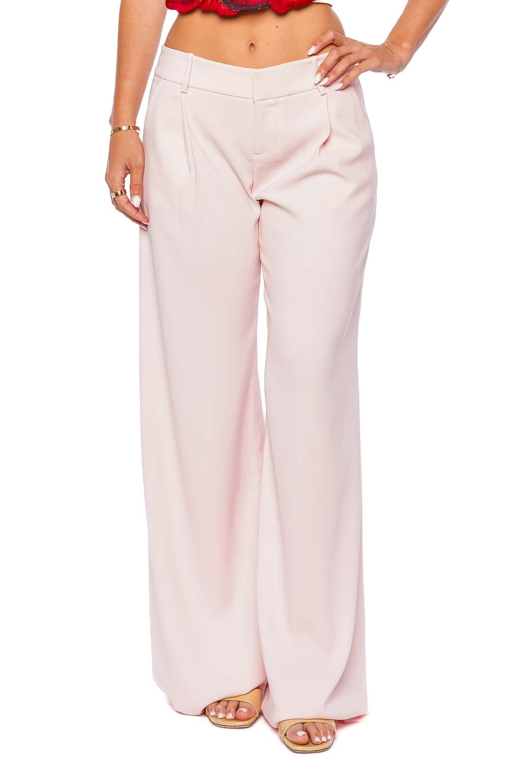 Eric Low Rise Wide Leg Pant