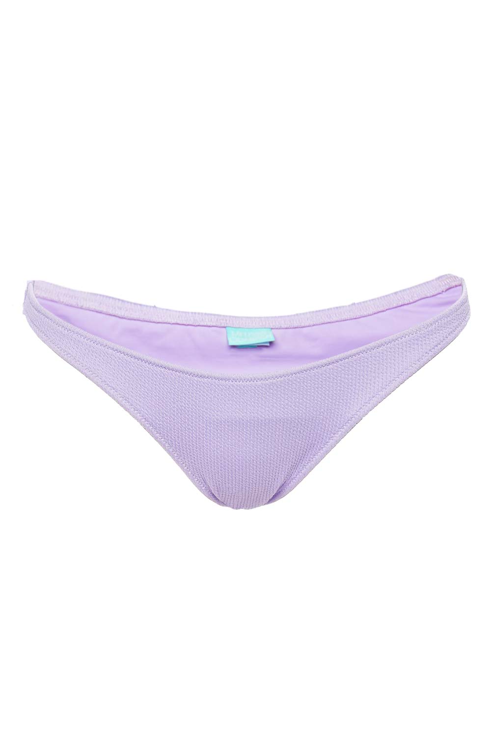 Melissa Odabash Ibiza Lavender Rib Knit Bikini Bottom
