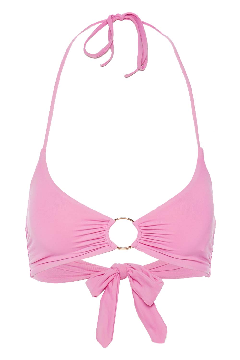 Melissa Odabash Hamburg Pink Halter Bikini Top
