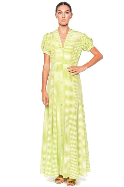 シェリエshellerflocky check long shirt dress シェリエshellerflocky check long shirt dress
