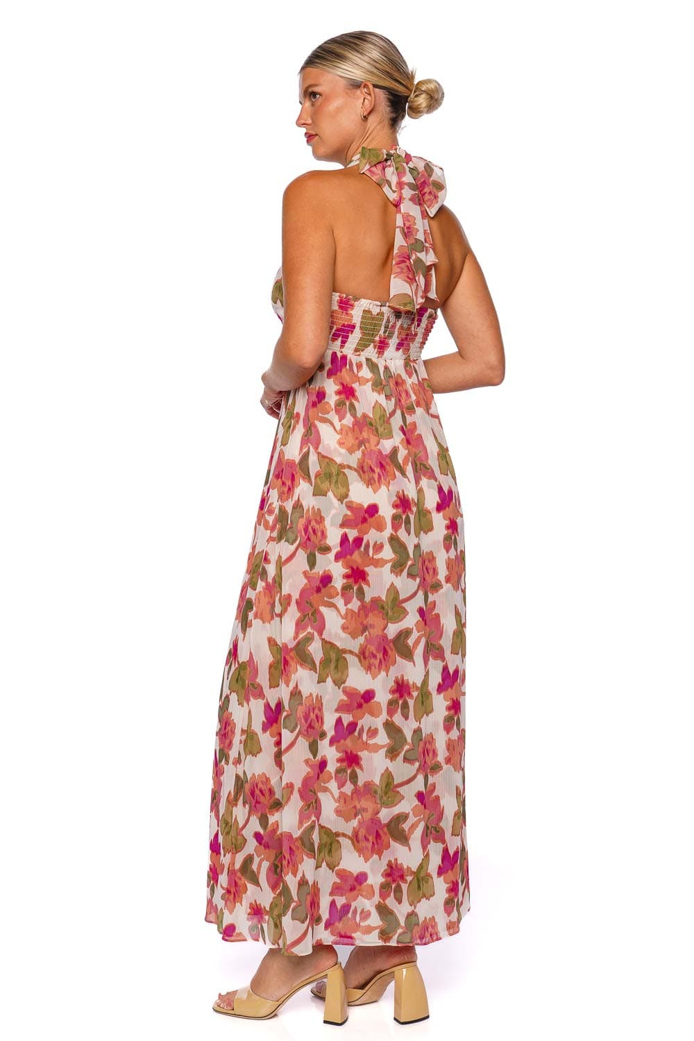 MISA LOS ANGELES Emine Sonoran Flora Maxi Dress