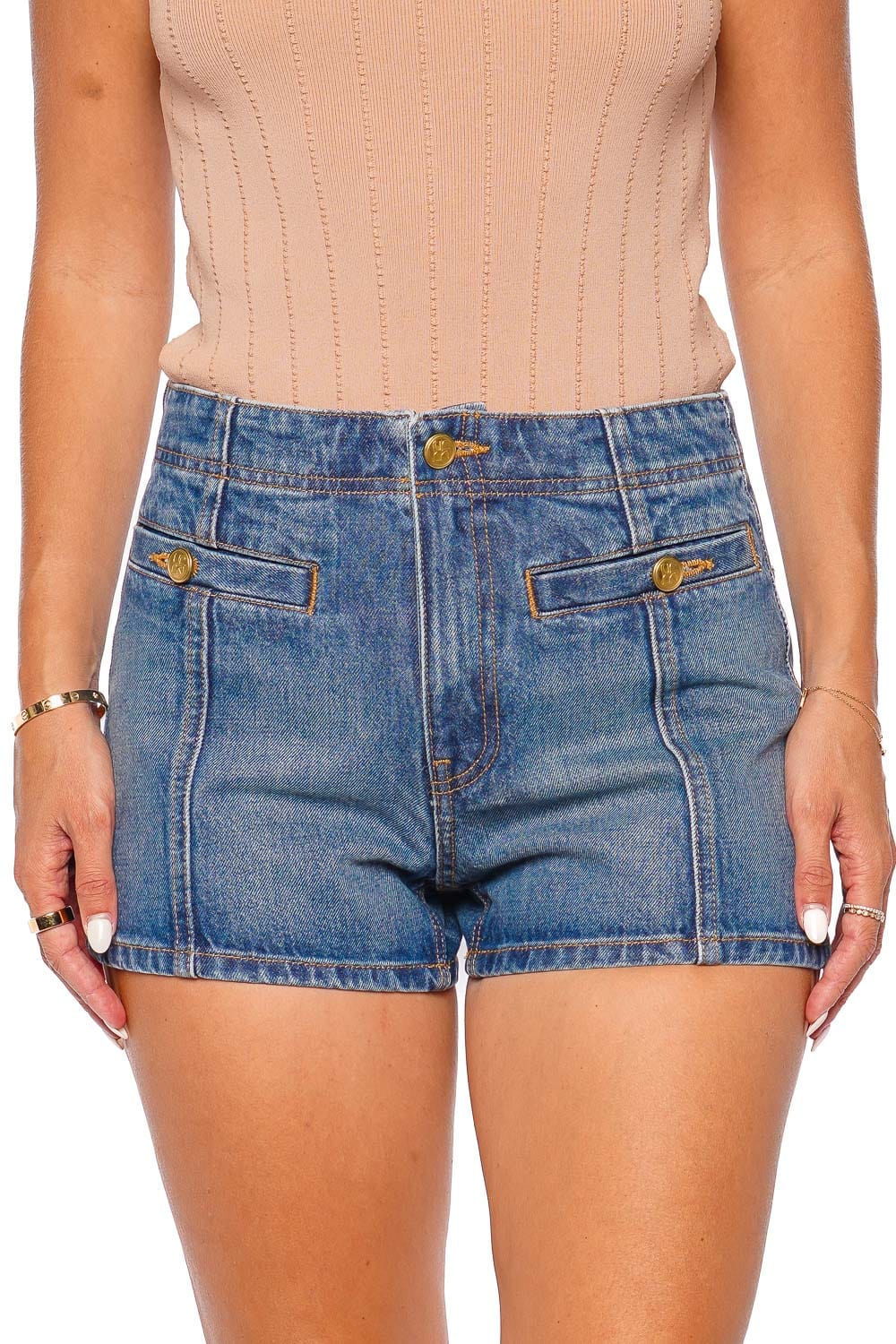 Ulla Johnson The Camille Danube Denim Short