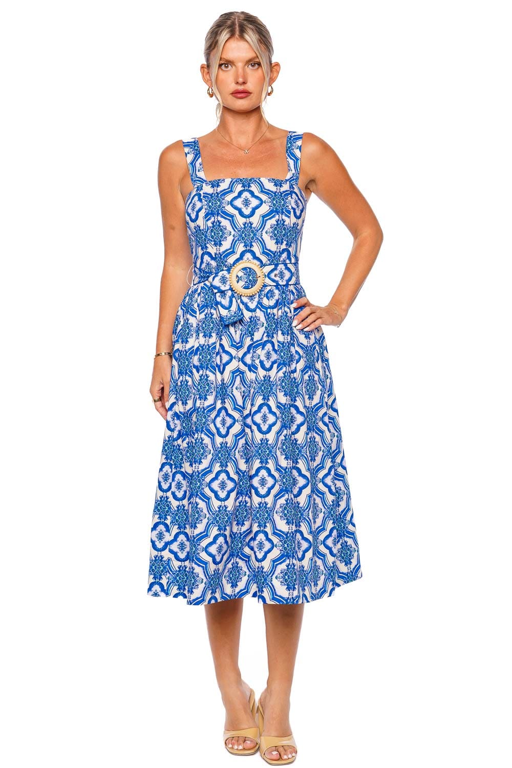 Cara Cara Candace Dress 108 Belle Tile Blue