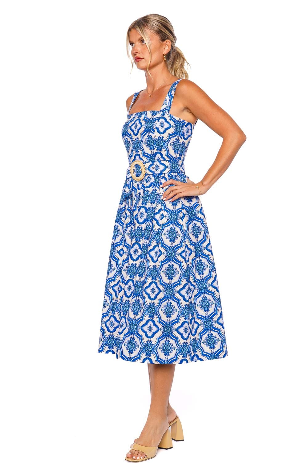 Cara Cara Candace Dress 108 Belle Tile Blue