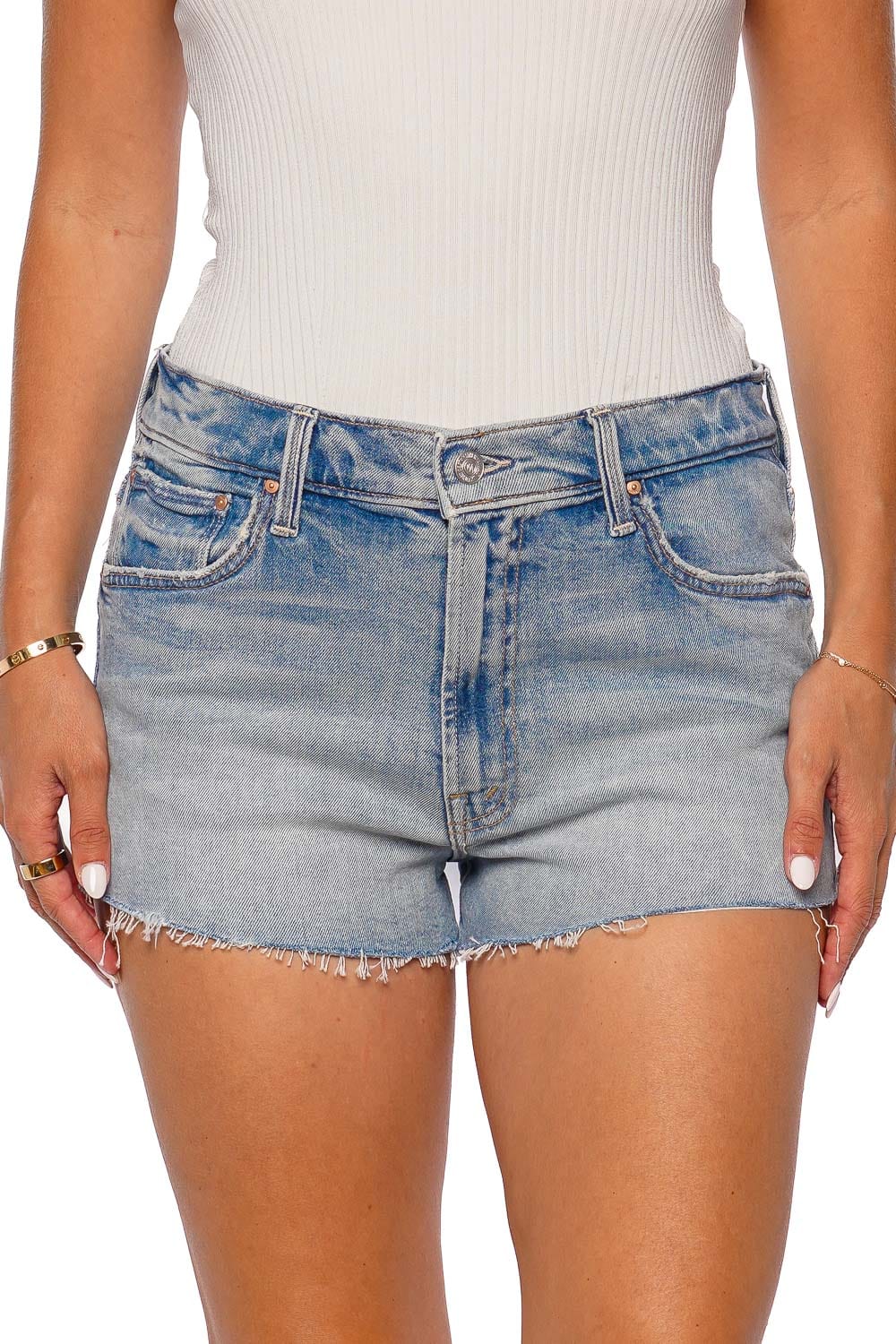 MOTHER Denim THE DODGER SHORT SHORT FRAY 4283-259 I CONFESS