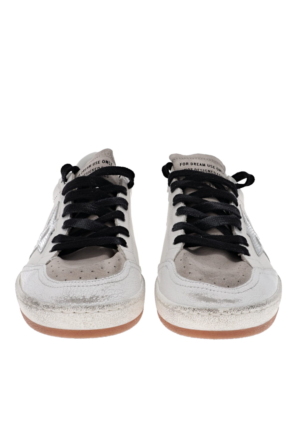 Golden Goose Ball Star Cracked Leather Viper Sneakers