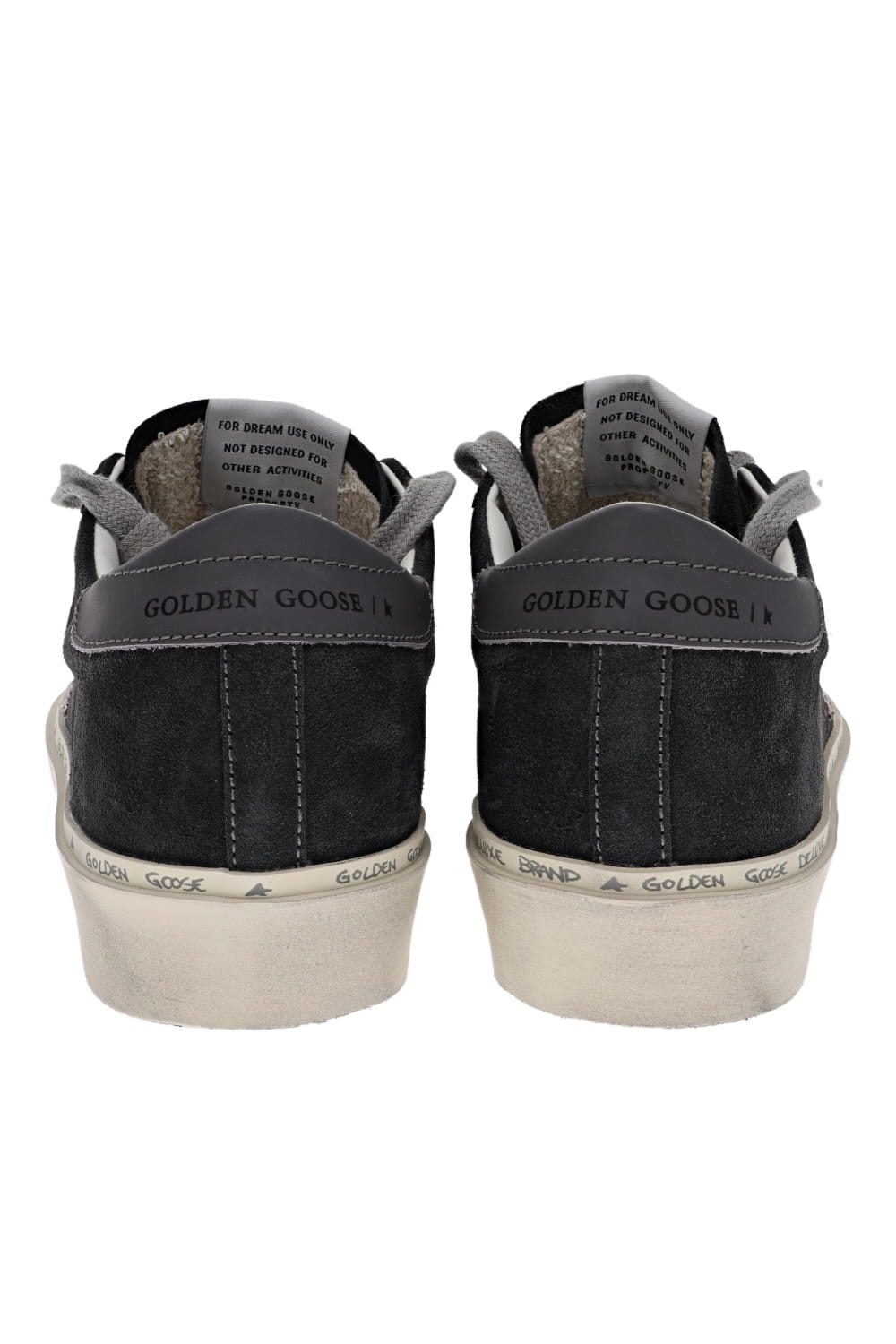 Golden Goose Hi Star Suede Glitter Star Platform Sneakers