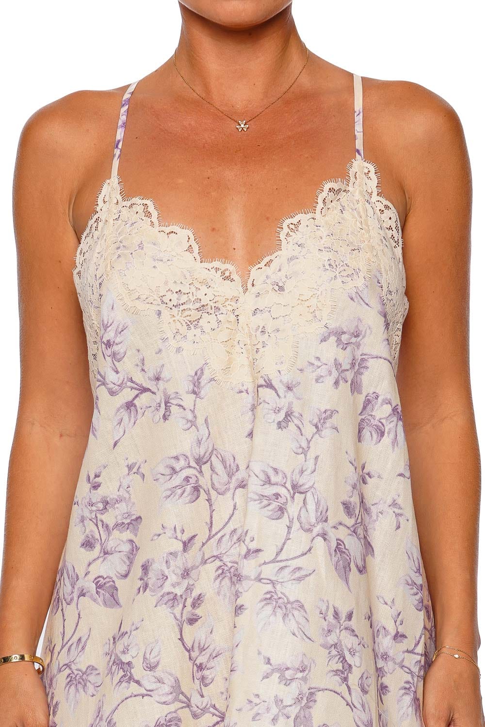 ZIMMERMANN Halliday Swing Floral Mini Dress