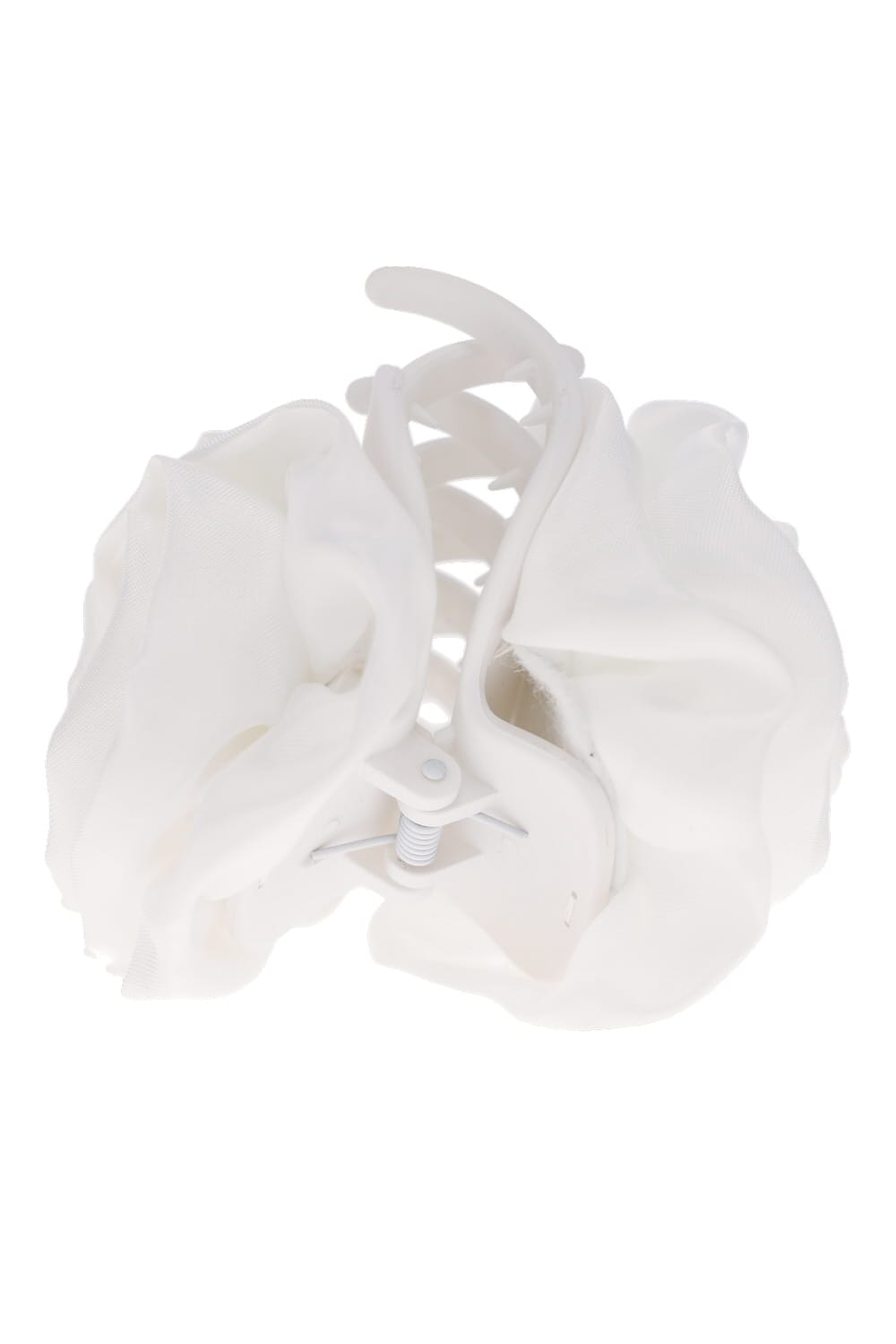 Jennifer Behr Cream Silk Rose Jaw Clip