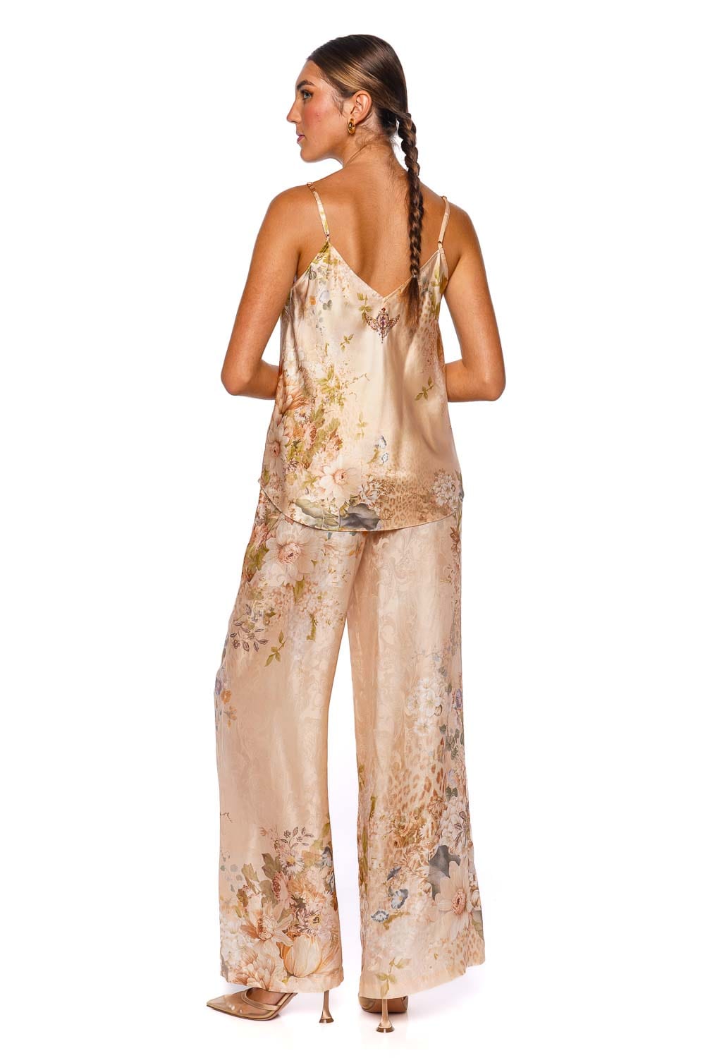 Camilla Adorned In Antiquity Minimal Wide Leg Pant