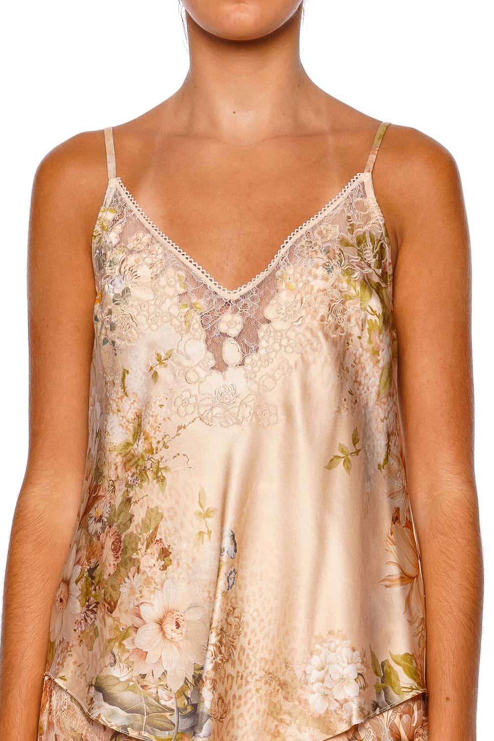 Camilla Adorned in Antiquity V Neck Cami