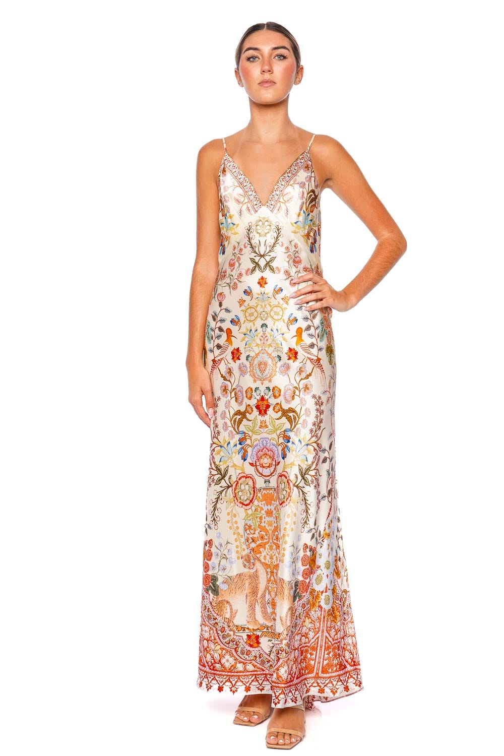 Camilla In Honour of Heirlooms Bias Slip Maxi Dress