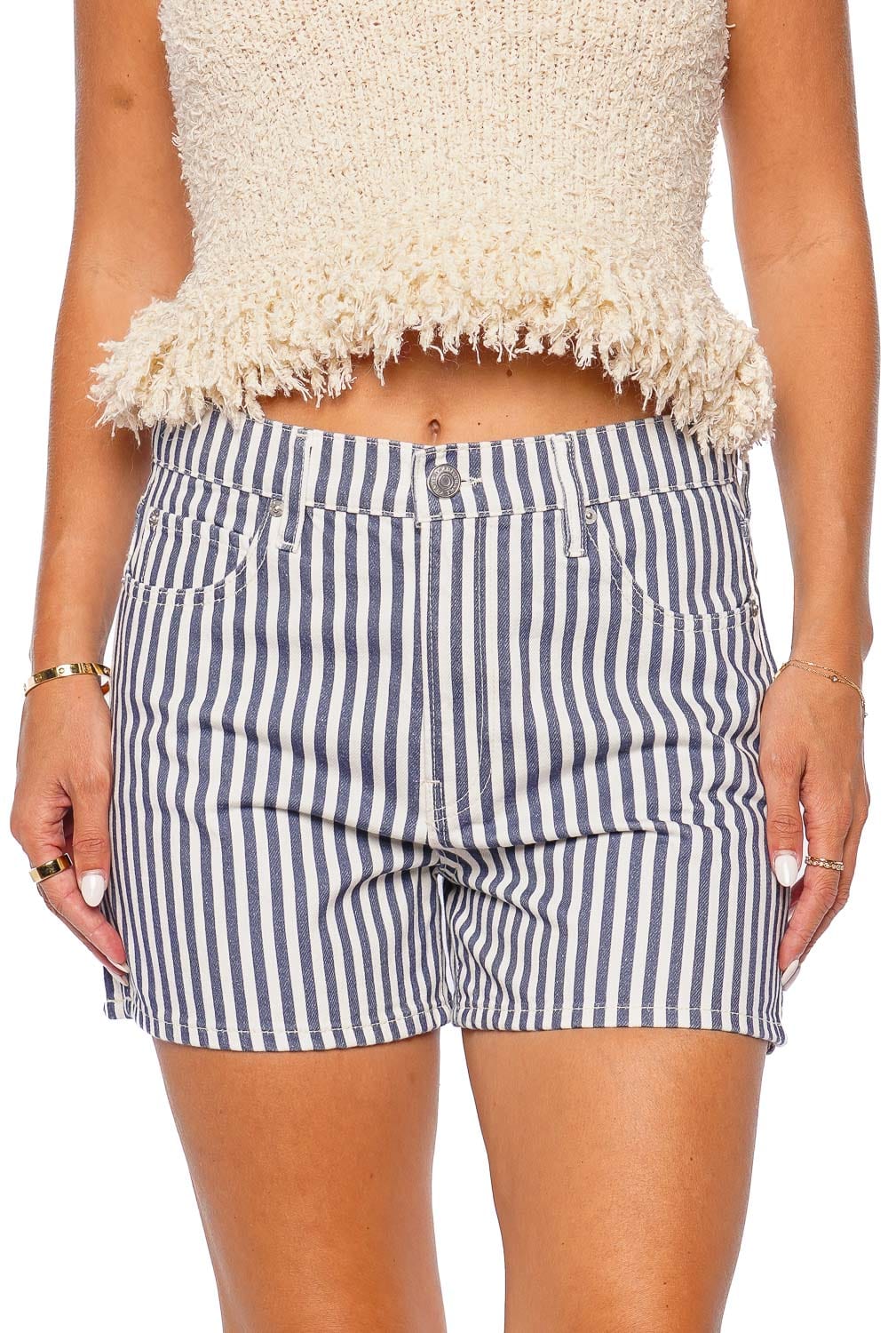 Frame striped shorts size high quality 2