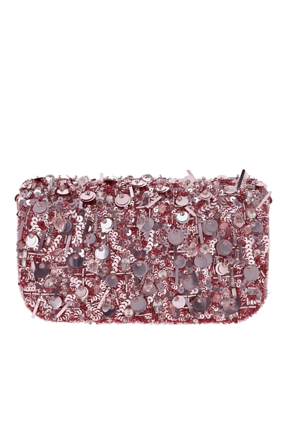 Dolce & Gabbana Rose Sicily Sequin Logo Shoulder Bag