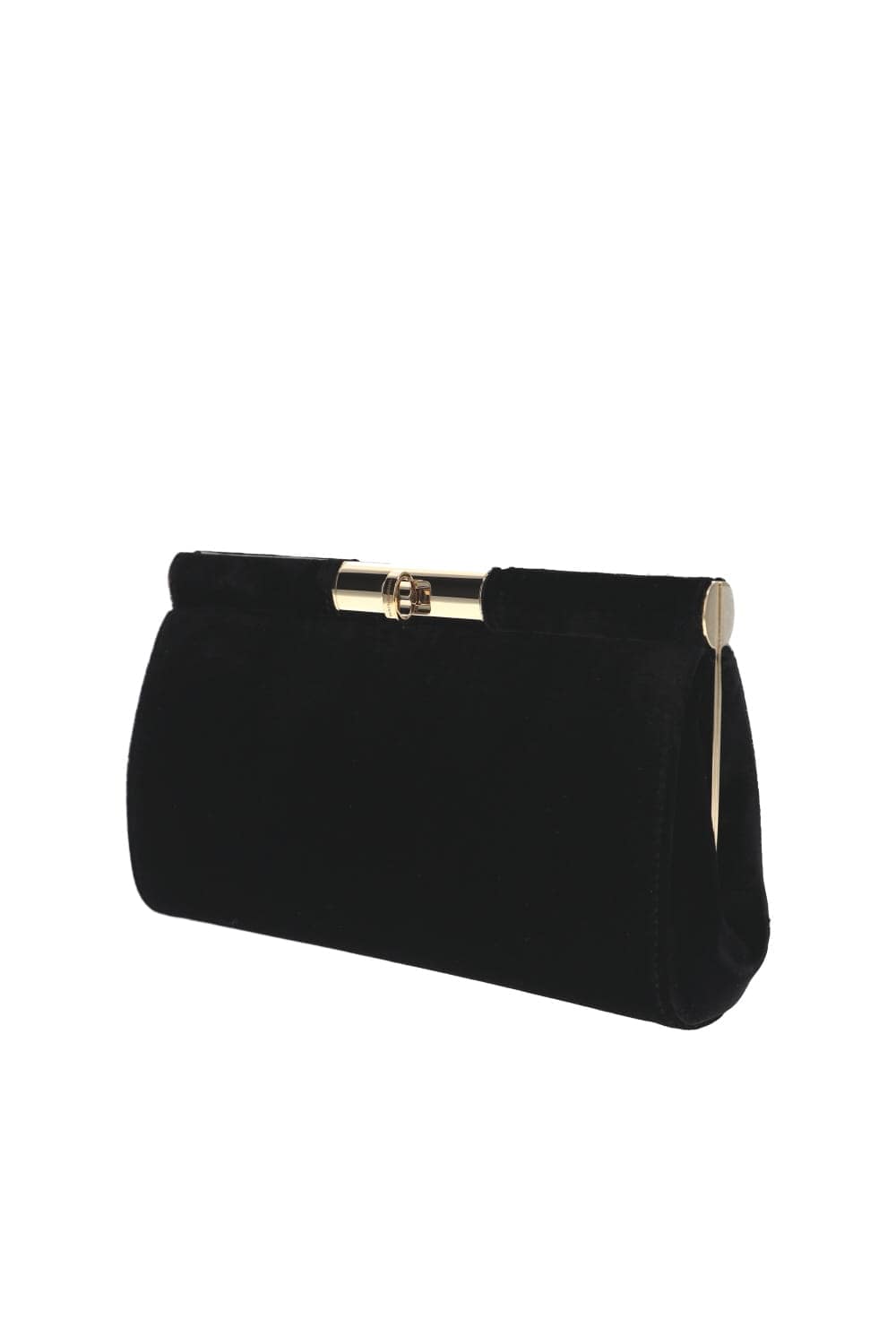 Dolce & Gabbana Marlene Black Velvet Clutch