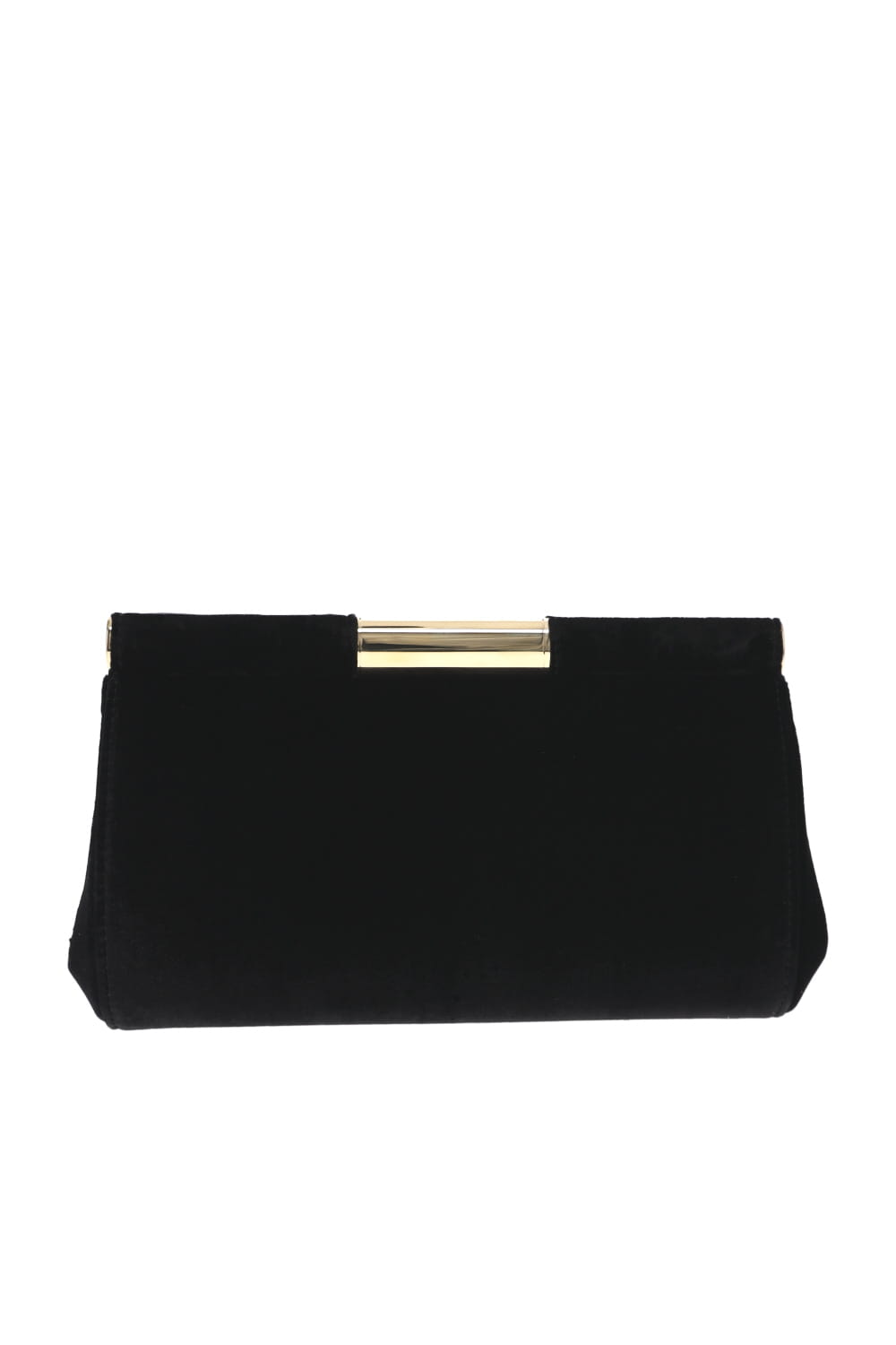 Dolce & Gabbana Marlene Black Velvet Clutch