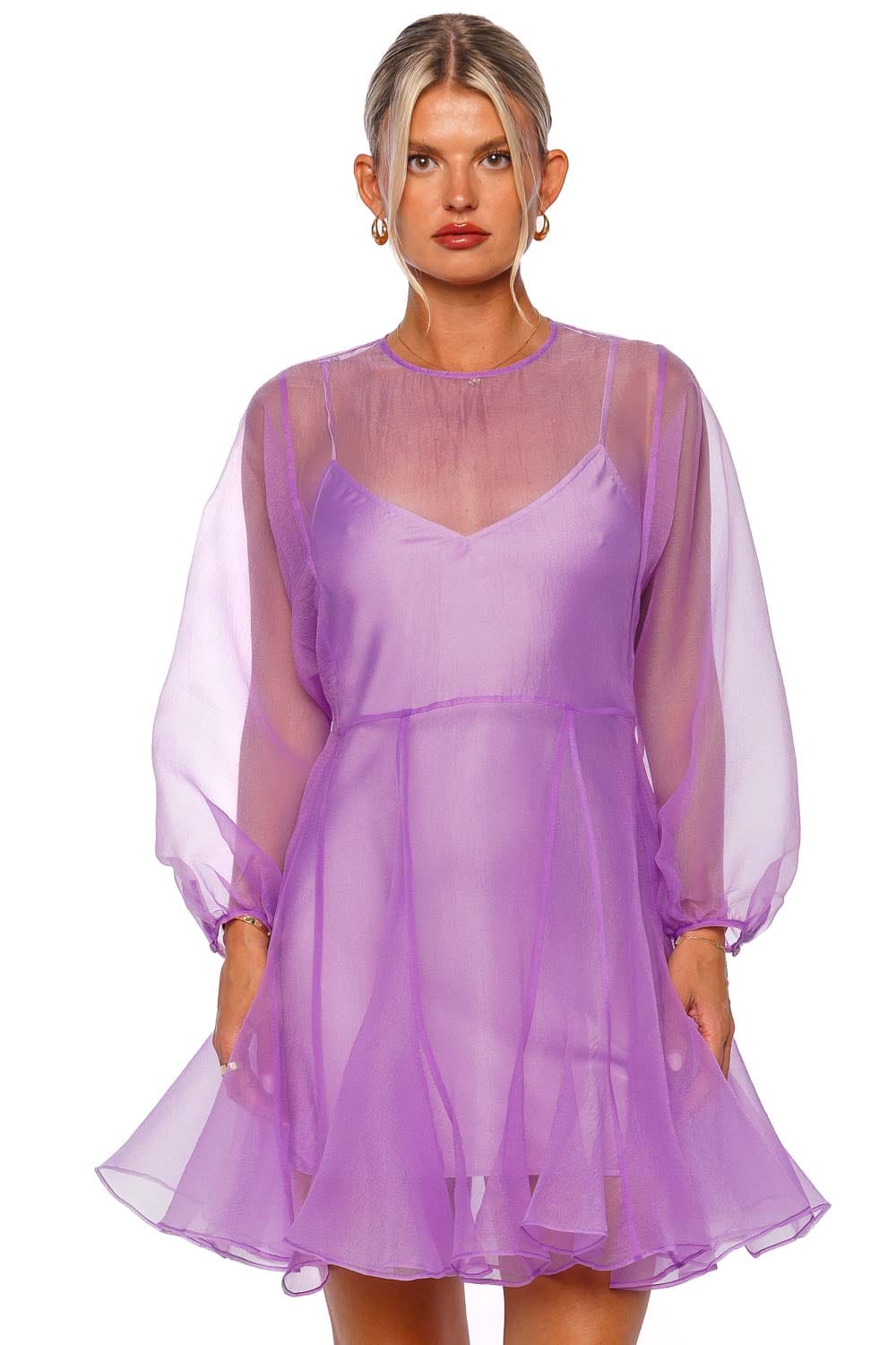 Rhode HAZEL DRESS MINI DR00774OR-OR LILAC