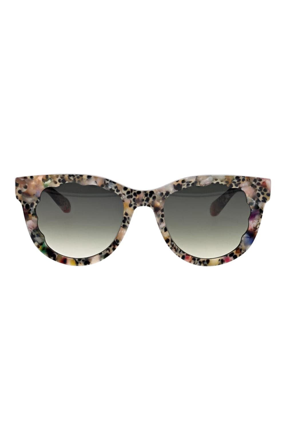 KREWE Ellie Poppy Noir Acetate Sunglasses