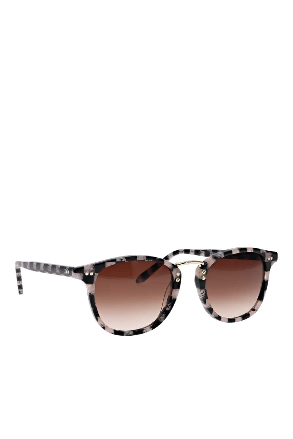 KREWE Franklin Harlequin Acetate Sunglasses